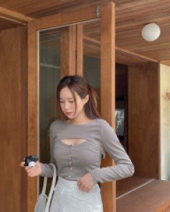 [EVELLET] Bluebell Bolero Ribbed SET