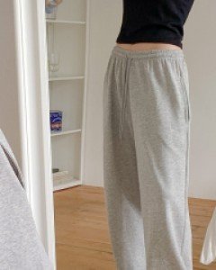 [EVELLET] Animo Wide Waistband Pants