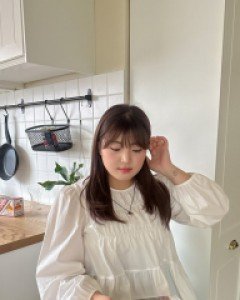 Envia Shirring Tiered Blouse