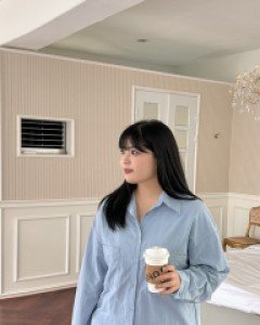 Cieldi Nylon Long Shirt