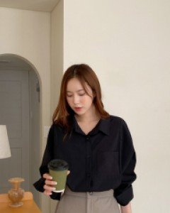 Miltaren Pocket Shirring Shirt