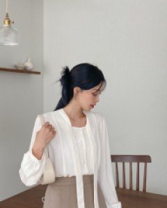 Belial Tie Blouse