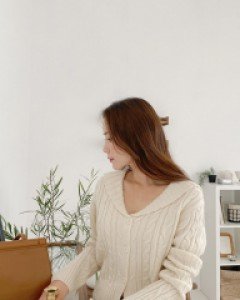 Fritta Sailor Wool Knit Cardigan