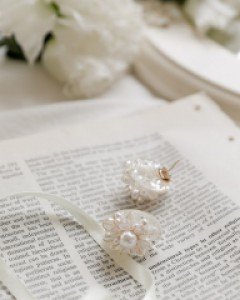 Ronetti pearl Flower earring