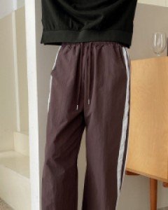 Orders Contrast Wide Waistband Pants