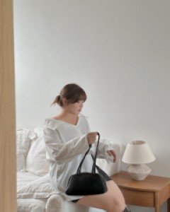 Newrafn Collar Off Shoulder Blouse