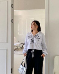 [EVELLET] Duonin Track Wide Waistband Pants