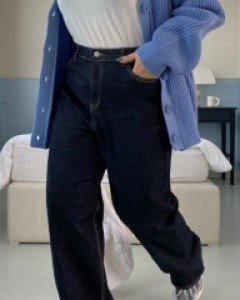 Rontetsu Straight Long Denim Pants