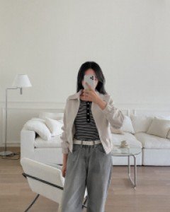 Rodenbee Wide Long Denim Pants