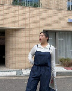 Catrel Collar Ribbed T-shirt