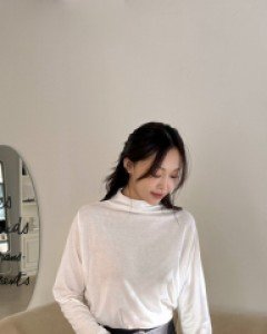 Rendezvous fleece high neck T-shirt