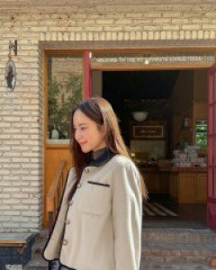 [EVELLET] Pedis Wool quilting Jacket