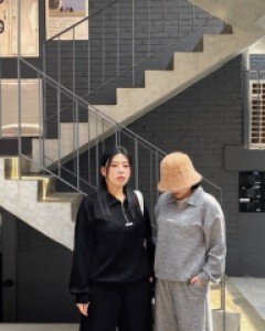 [EVELLET] TVION Half Zip Up Training SET