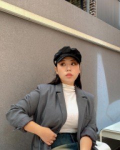 [EVELLET] Tievin string quilting single jacket