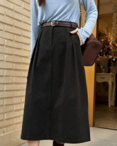 [EVELLET] High Cotton BeltSET Skirt