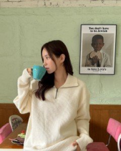 Henenter Half Zip Up Knit