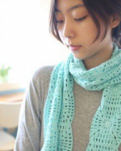 보헤미안 모티브머플러 ★머플러,간절기머플러,모티브머플러,초보자용머플러,코바늘머플러,모어★