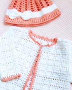 델리 유아 모자&가디건 ★유아옷,아기옷뜨기,유아가디건,유아모자,아기모자,모자가디건세트,허니3ply★