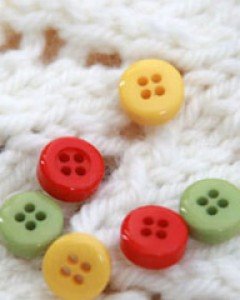 4구 코팅단추(1set-개) ♡펠트하우스/펠트부자재.펠트재료/단추/모양단추/단추장식♡
