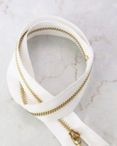 골드지퍼 40cm  ★니뜨,가방부자재,뜨개부자재,지퍼,클러치지퍼,예쁜지퍼,지퍼부자재,튼튼한지퍼★