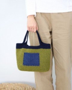 마모르 포켓 토트백 ★니뜨,토트백,뜨개가방,가방뜨개질,여름뜨개가방,데님포켓,포켓백,소프트린넨★