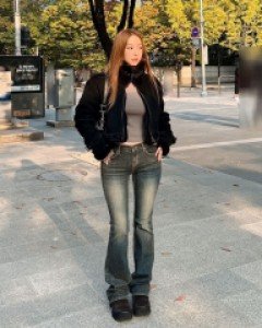 엘튼 로우핏 부츠컷팬츠[제결밴딩]