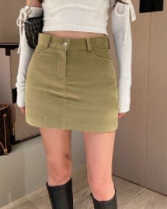 다린 로우핏 스커트[겉기모]