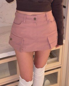 루덴 카고 로우핏 스커트