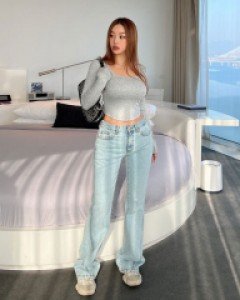 노벤스 로우핏 부츠컷팬츠