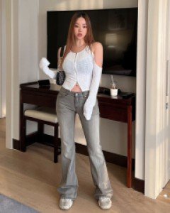 다노 빈티지 로우핏 부츠컷팬츠