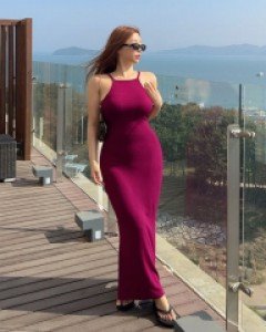 로웰 홀터 롱원피스[캡내장]