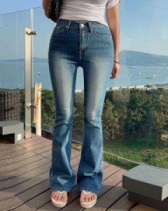 본슬 하이핏 부츠컷팬츠