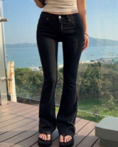 켄도 로우 썸머 부츠컷팬츠