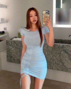 리에느 셔링 원피스