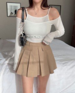 에디뉴 크롭 나시 볼레로 세트