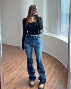 분더 반하이 부츠컷팬츠