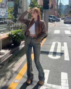 베케니 하이핏 부츠컷팬츠