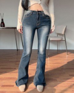 레오브 반하이 부츠컷팬츠[골반패드]