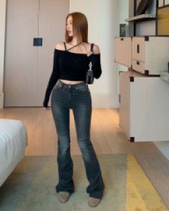 프시케 반하이 부츠컷팬츠