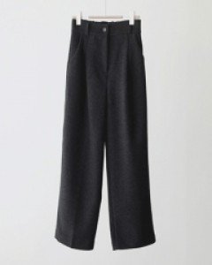 알론 세미와이드 롱팬츠 [겉기모] P5382