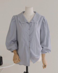 넬드슨 카라 블라우스 T3598