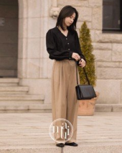 소프트 트위드 블라우스 MM50