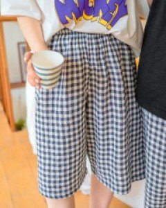 (unisex) 블린드 체크 파자마 49366