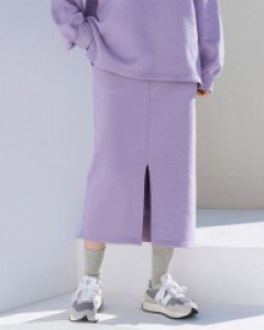 켄리 밴딩 라벨 스커트 63641