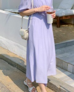 델뉴아 랩 롱 원피스 64966