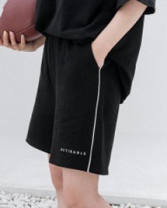 오트니 5부 밴딩 팬츠 65375