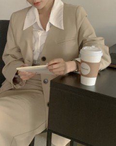 베르린 노카라 루즈핏 자켓 66454