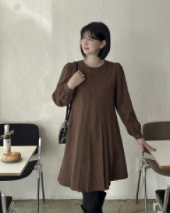 [이수지 착용]슈아인 핀턱 원피스 67864