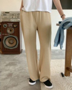 마지오 골지 와이드 밴딩 팬츠 69148