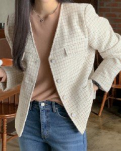 쥴레앙 노카라 트위드 자켓 68848